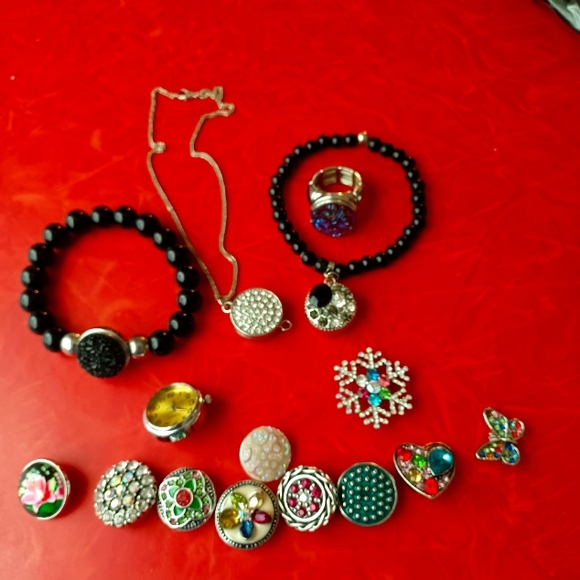 Snaps interchangeable bracelets ring, necklace - Picture 1 of 7